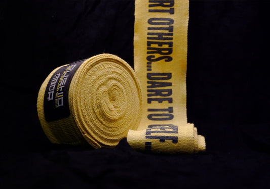 RUSHIO Hand Wraps <br> Original Collection | Mexican Style | Energizing Yellow