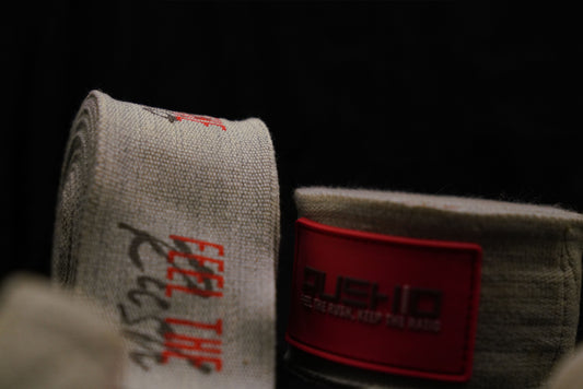 RUSHIO Hand Wraps <br> Dare Collection | Dri-Fit | Robust Beige