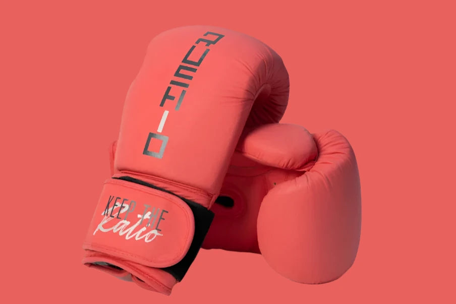 Brave Red RUSHIO Boxing Gloves