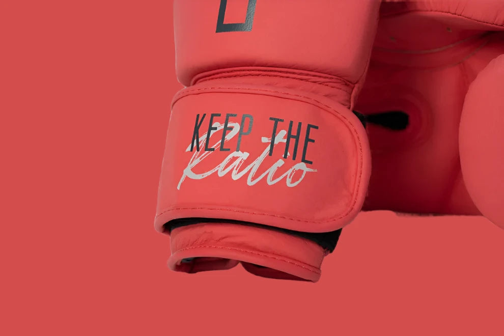 Brave Red RUSHIO Boxing Gloves