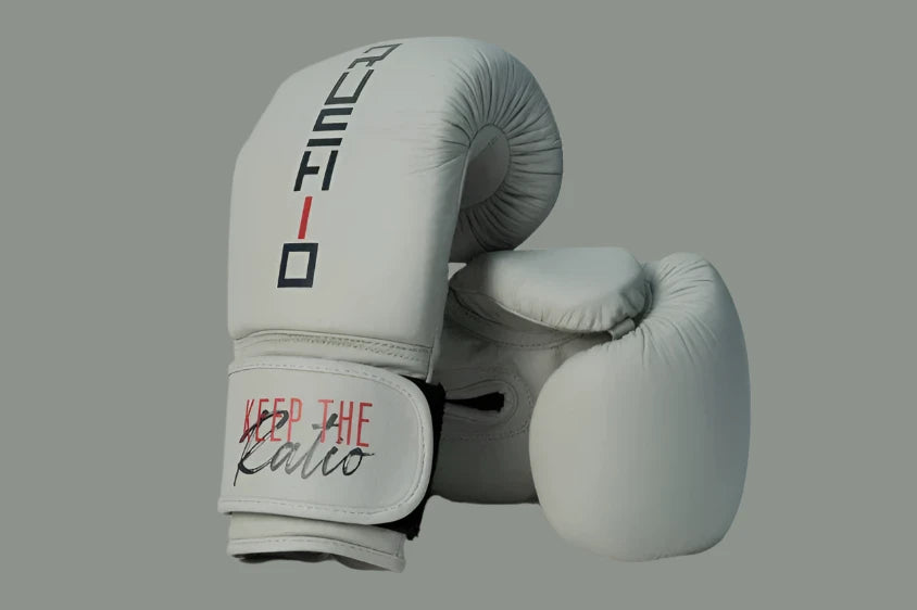 Robust Beige RUSHIO Boxing Gloves