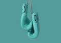 RUSHIO Boxing Gloves - Duel Lock - Engineered Leather