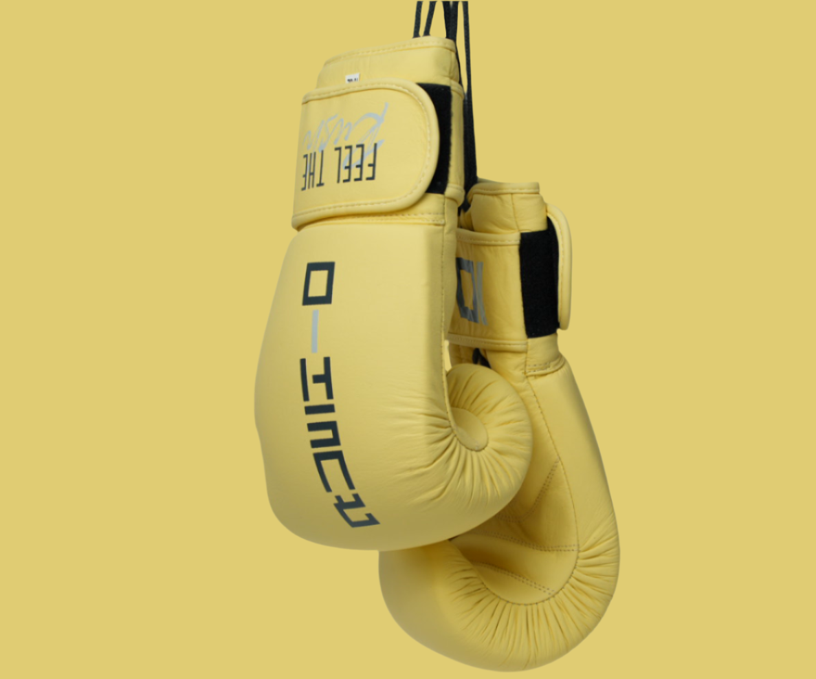 Duel Lock, Lace Edition, Engineered Leather - RUSHIO boxing Gloves 