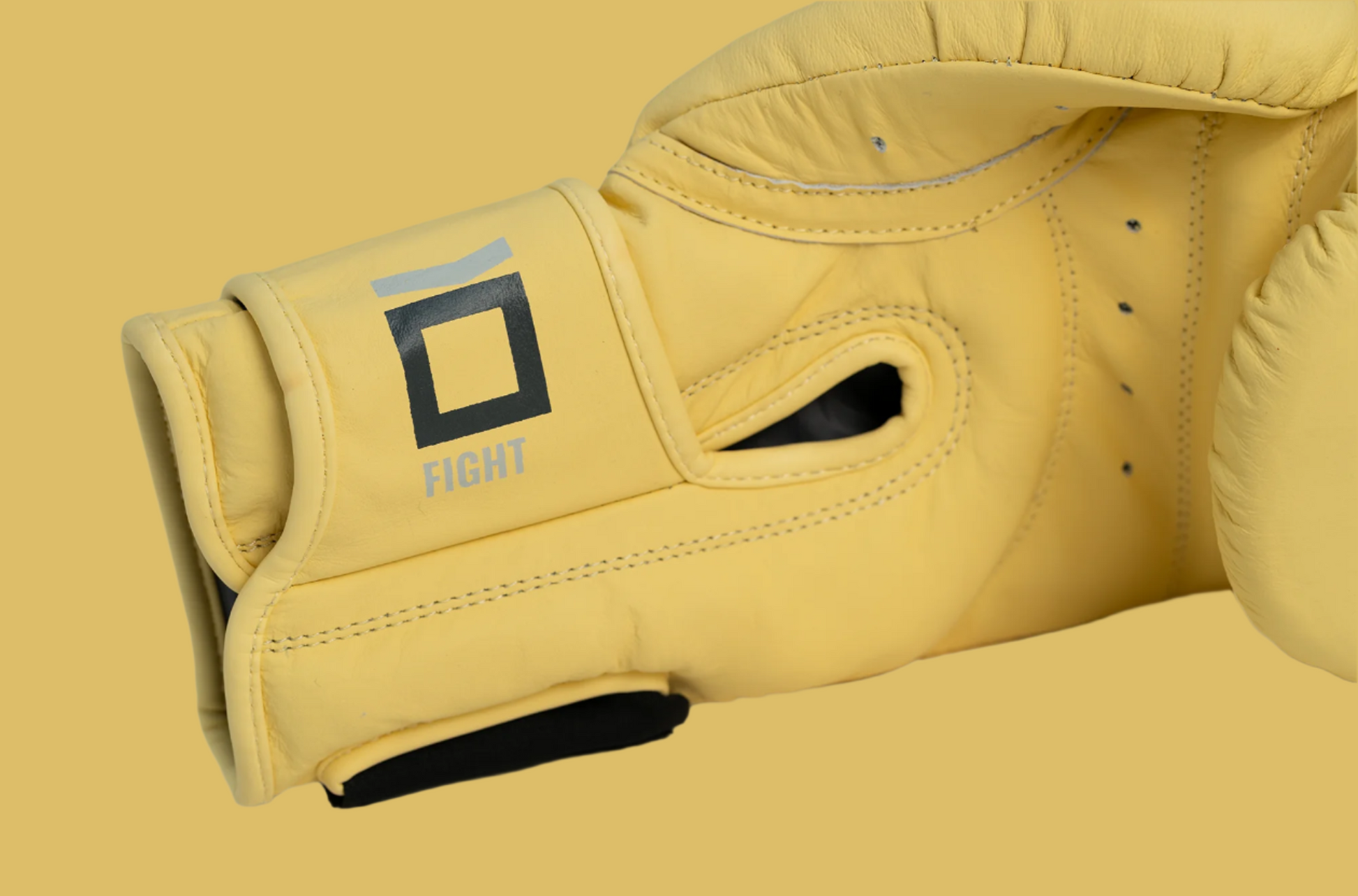 Energizing Yellow RUSHIO Boxing Gloves